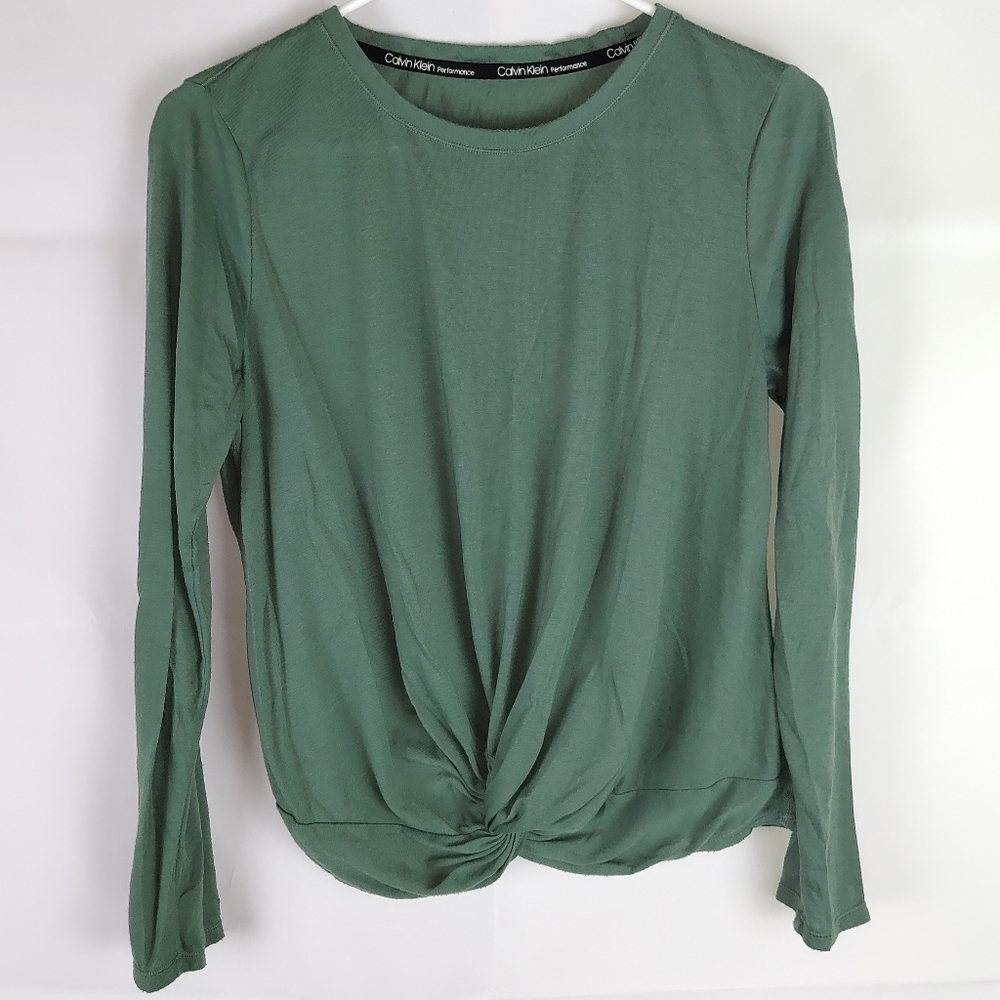 Calvin Klein Performance T-Shirt Top Womens M/L Gorpcore Athleisure Activewear